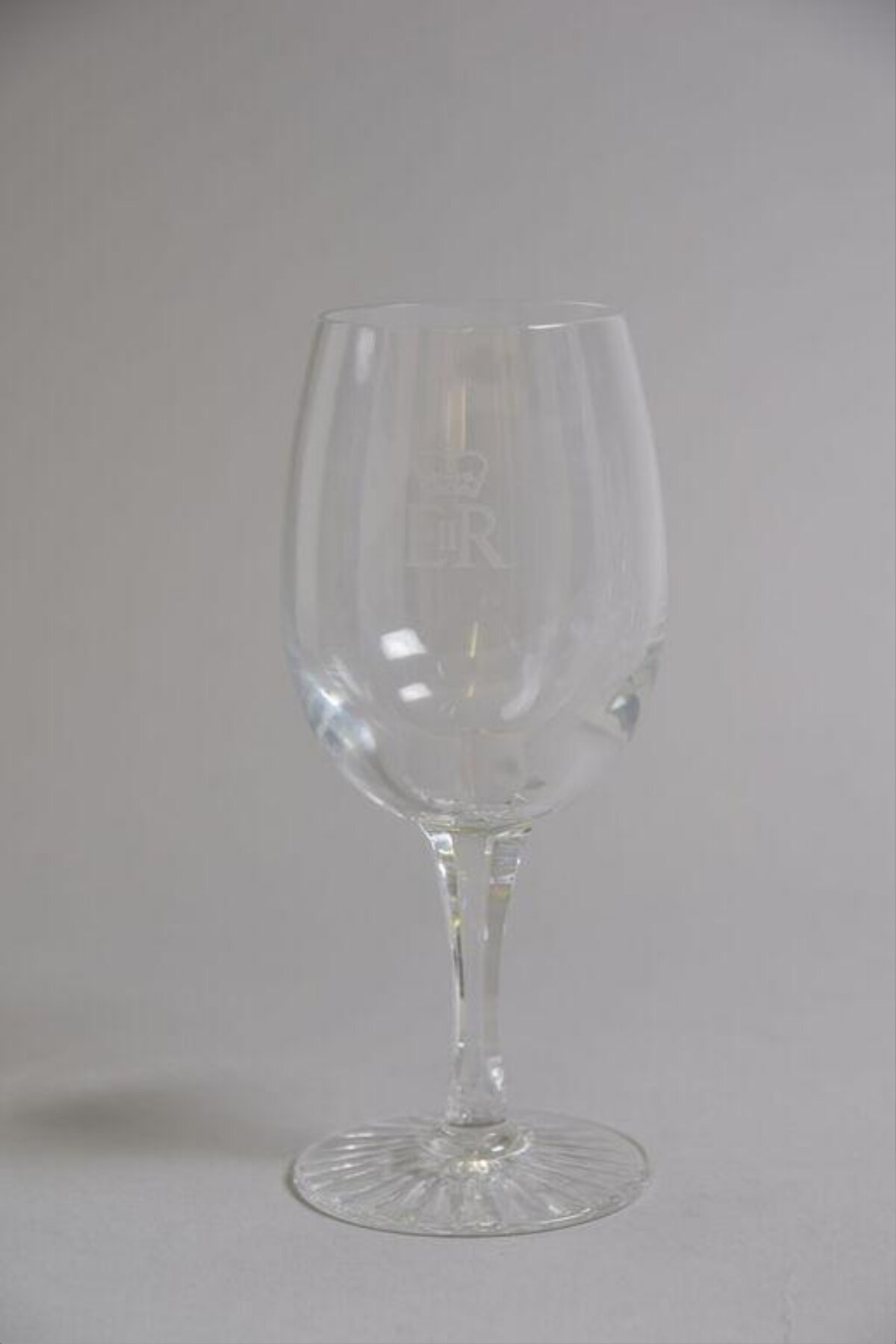 Engraved Monogram Wine Glass