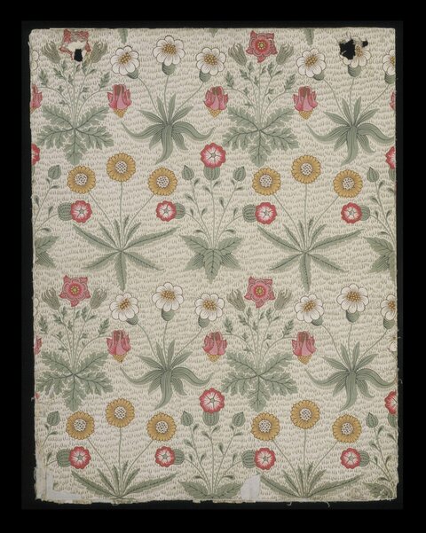 Vintage Floral Textile Pattern