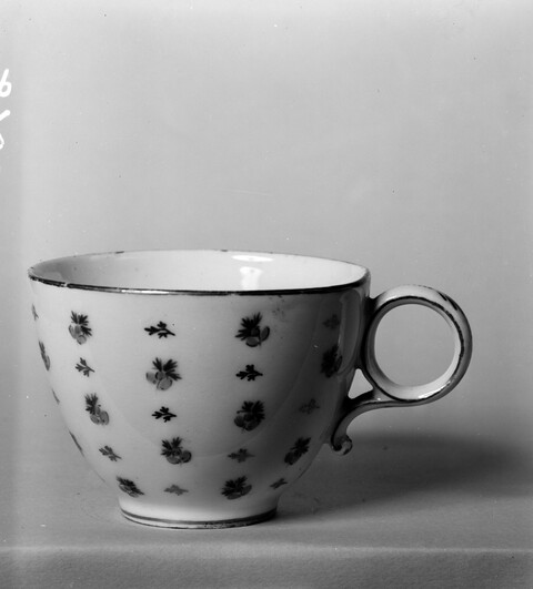 Vintage Patterned Porcelain Teacup