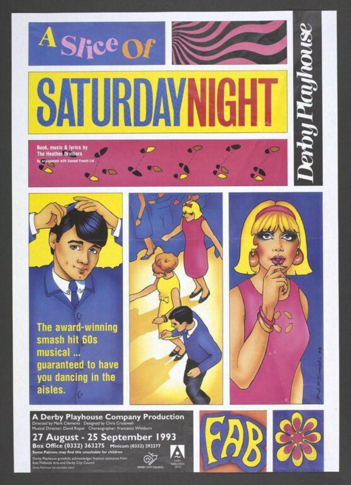 A Slice Of Saturday Night Musical Poster