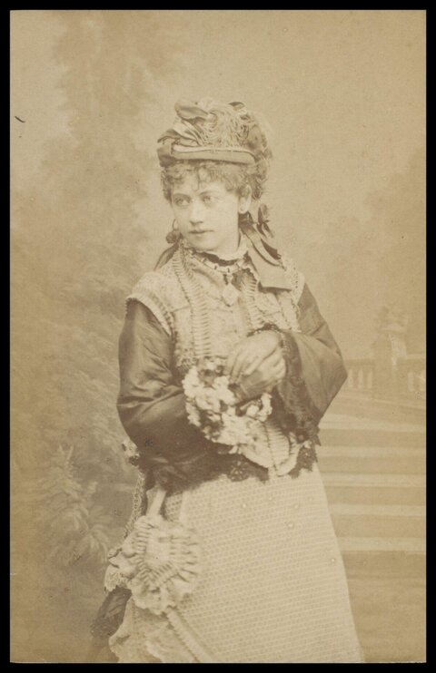 Vintage Portrait of Victorian Woman