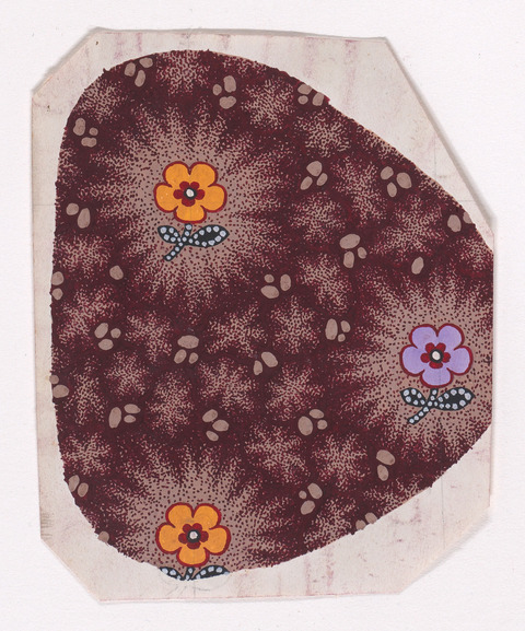 Hand Drawn Floral Textile Design