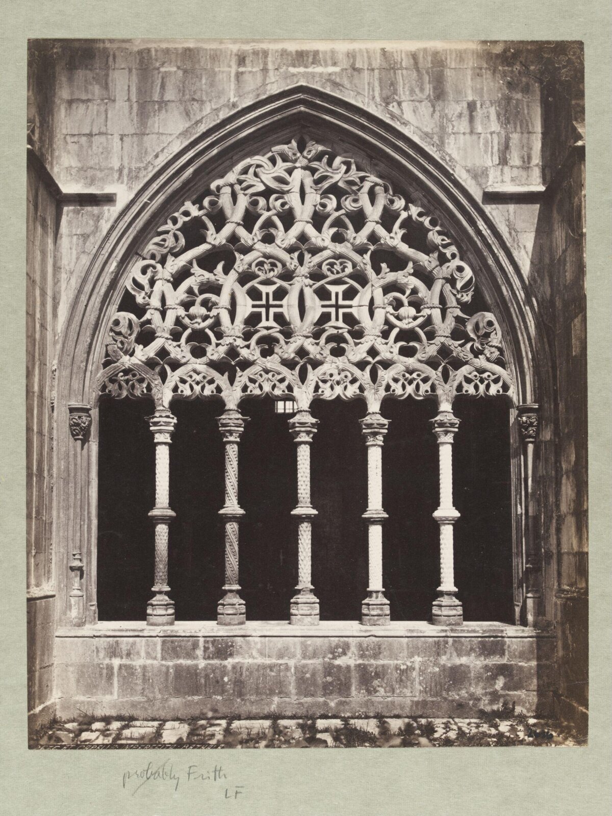 Ornate Gothic Stone Window