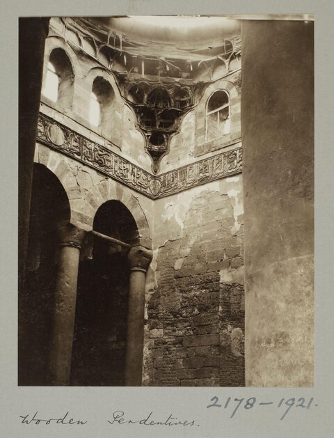 Historic Interior with Wooden Pendentives