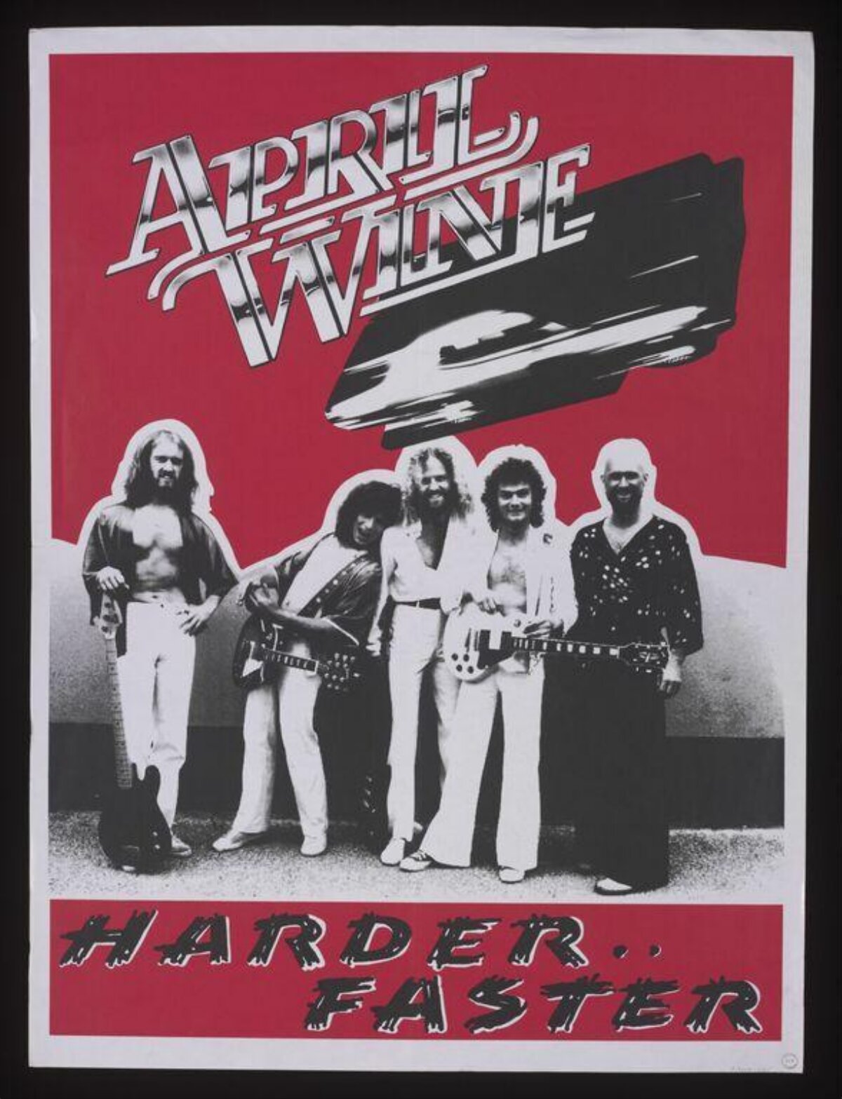 April Wine Harder Faster Poster