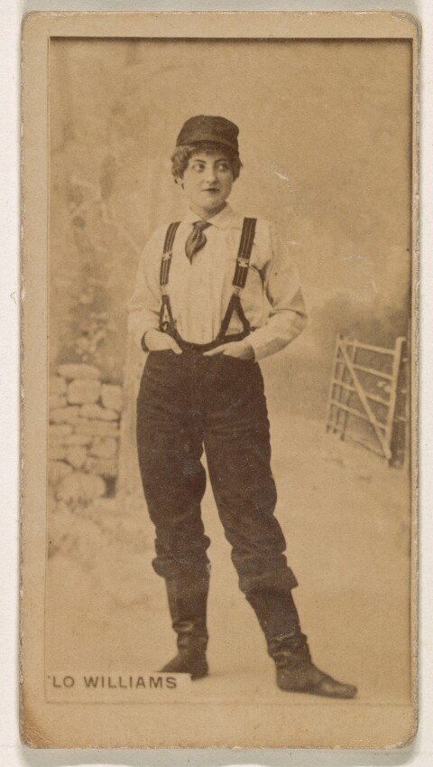 Vintage Portrait of 'Lo Williams