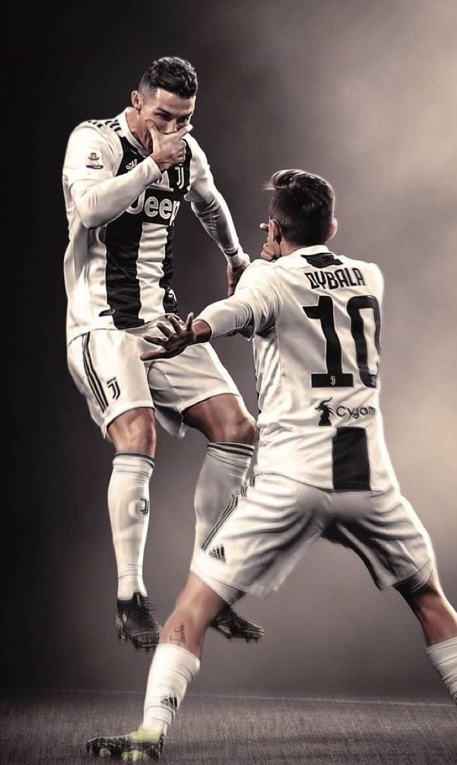 Ronaldo and Dybala Juventus Celebration