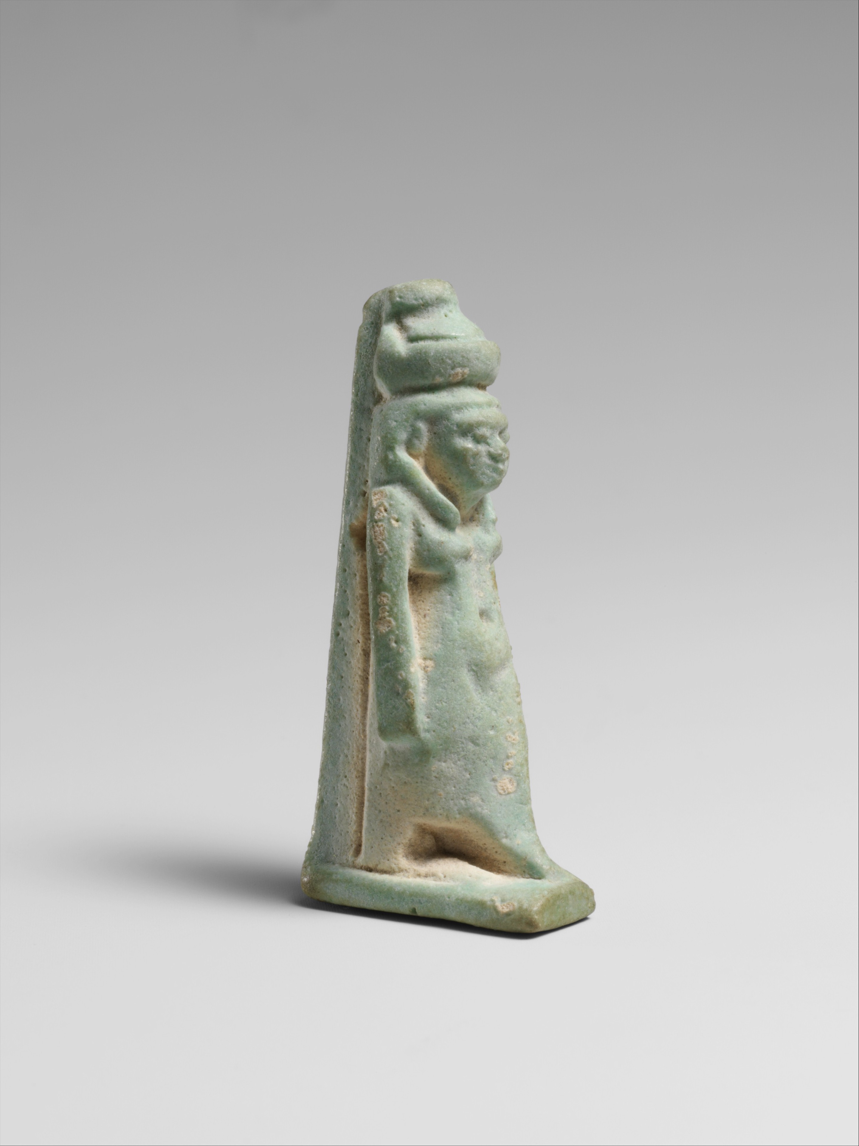 Ancient Egyptian Faience Deity Figurine
