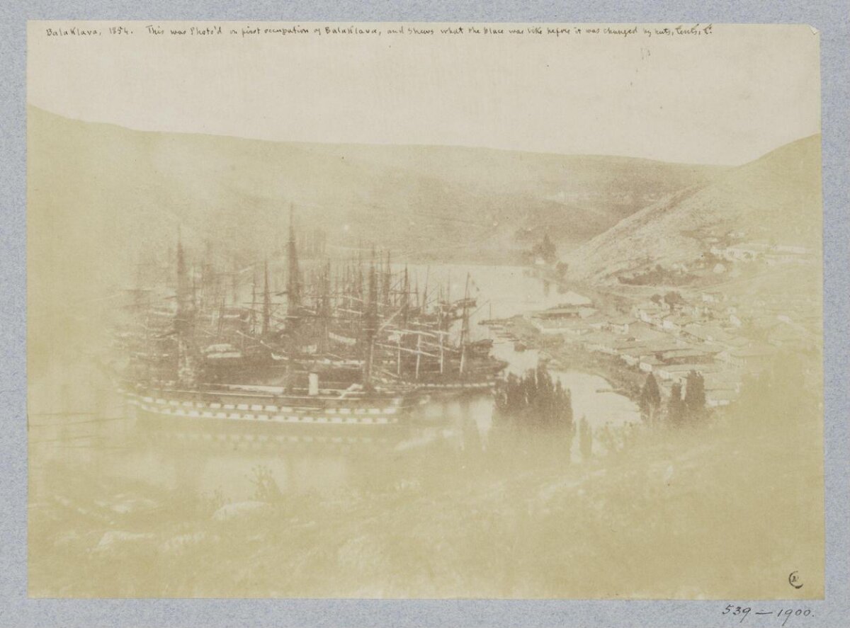 1854 Balaklava Harbor View — Scenery