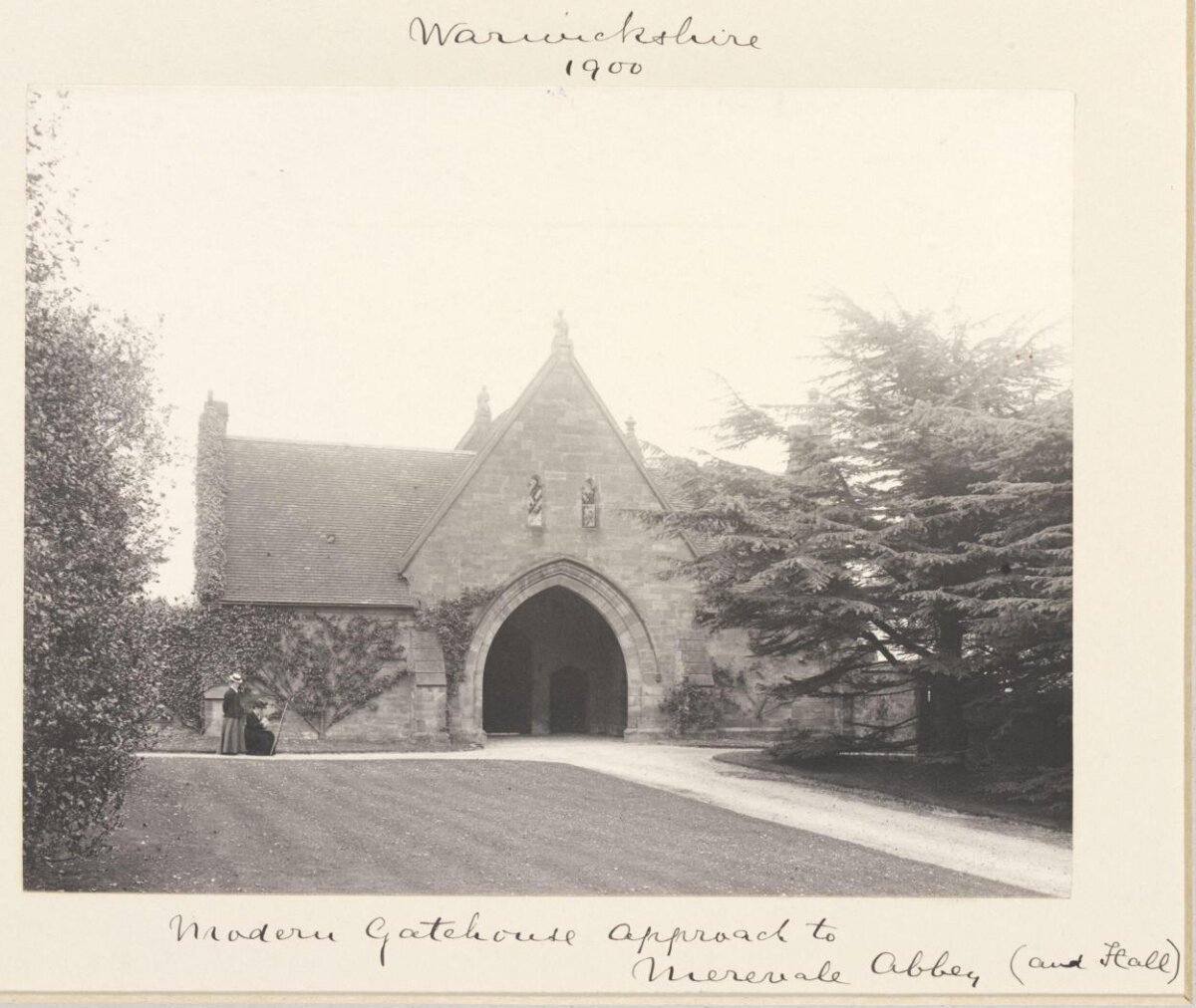 1900 Merevale Abbey Gatehouse