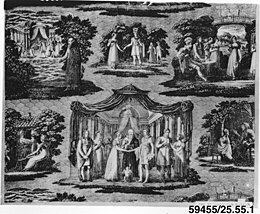 Historical Narrative Scenes Engraving