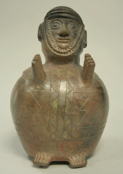 Ancient Human-shaped Pottery Figurine