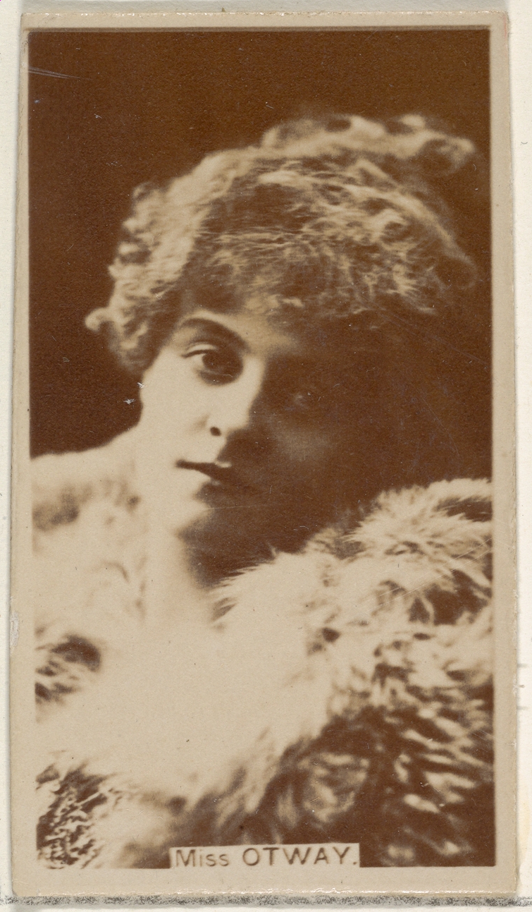 Vintage Portrait of Miss Otway
