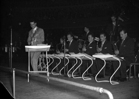 Vintage Big Band Stage Performance