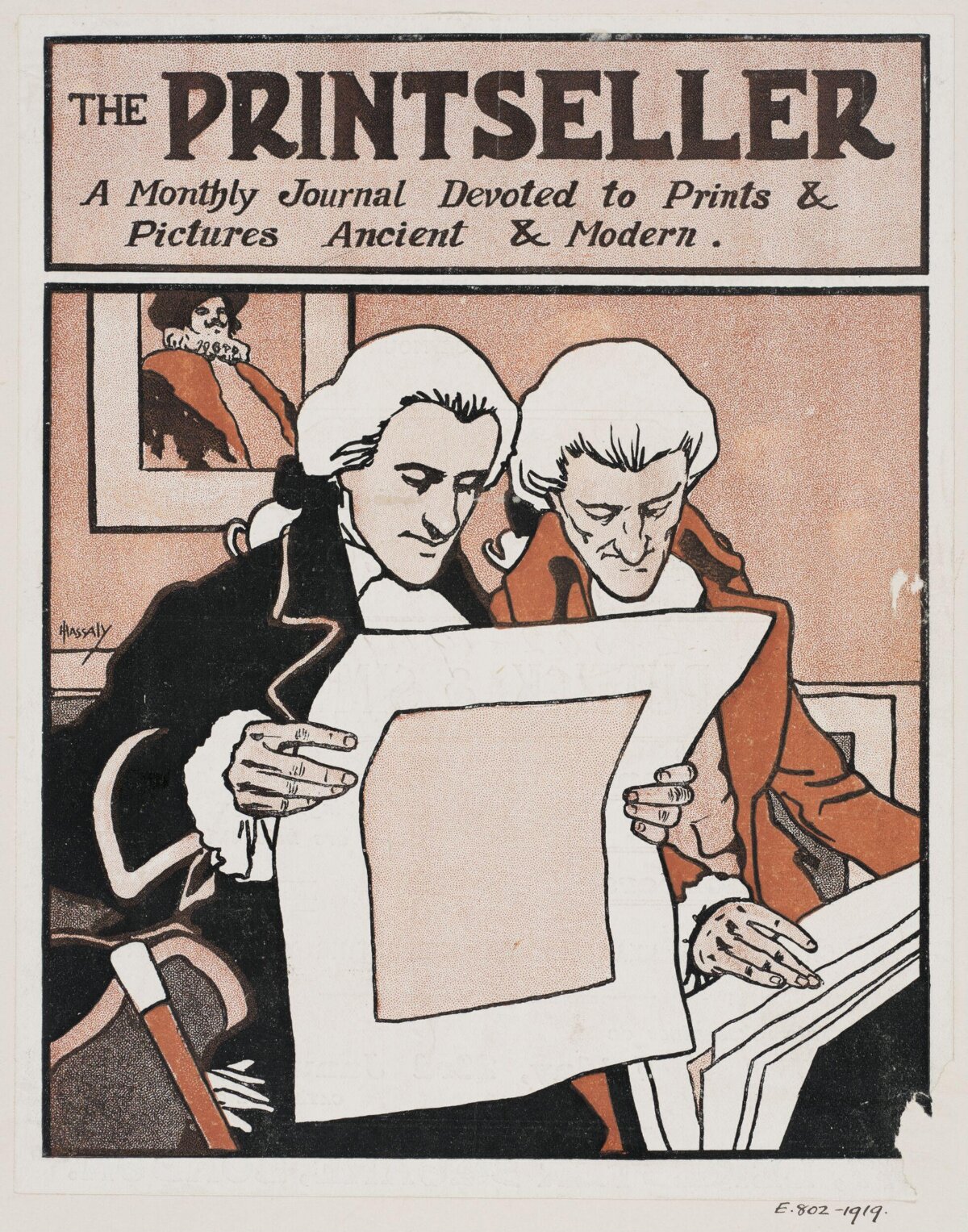 The Printseller Journal Cover Illustration