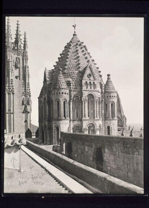 Ancient Cathedral Dome and Towers