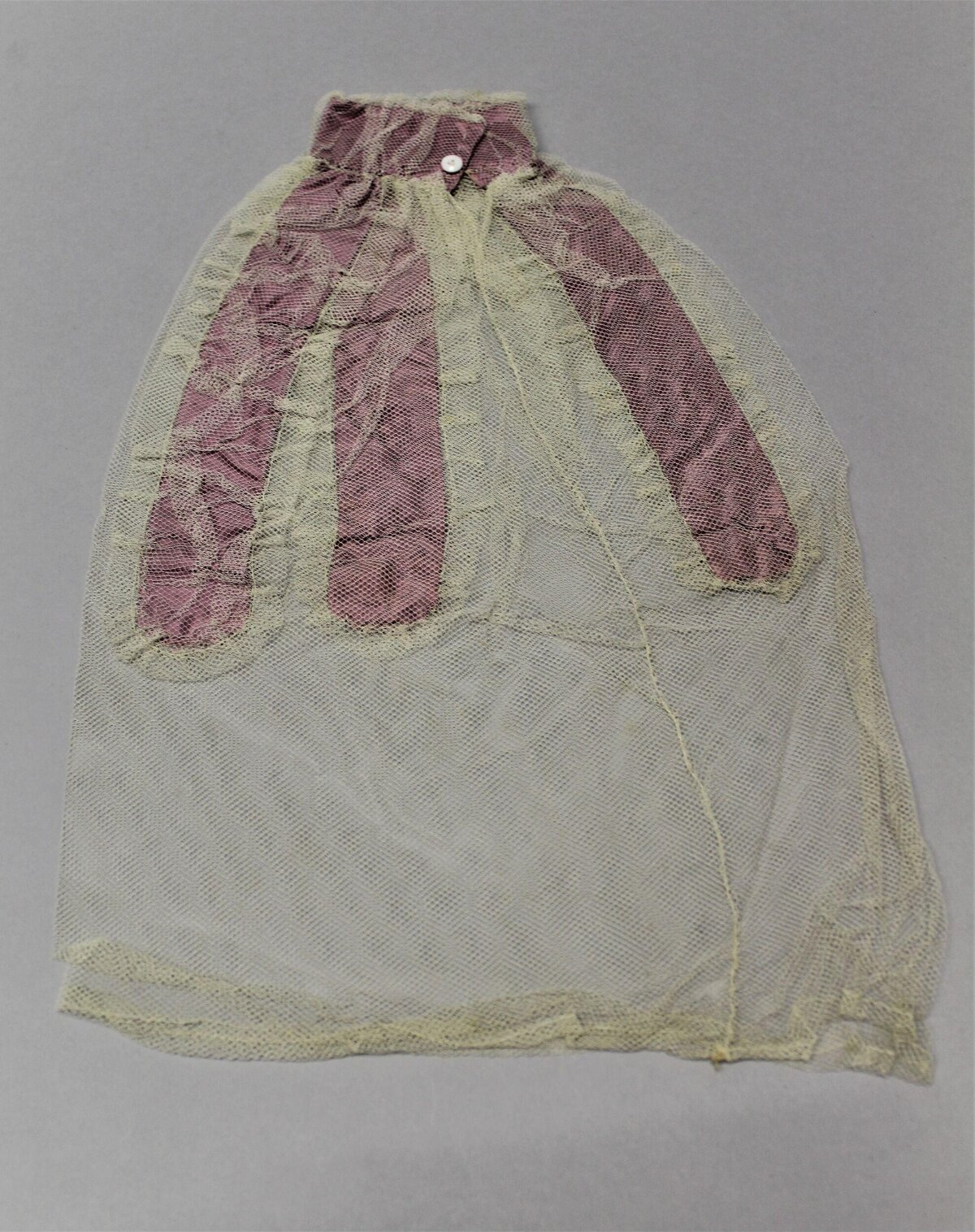 Vintage Lace False Shirt Front