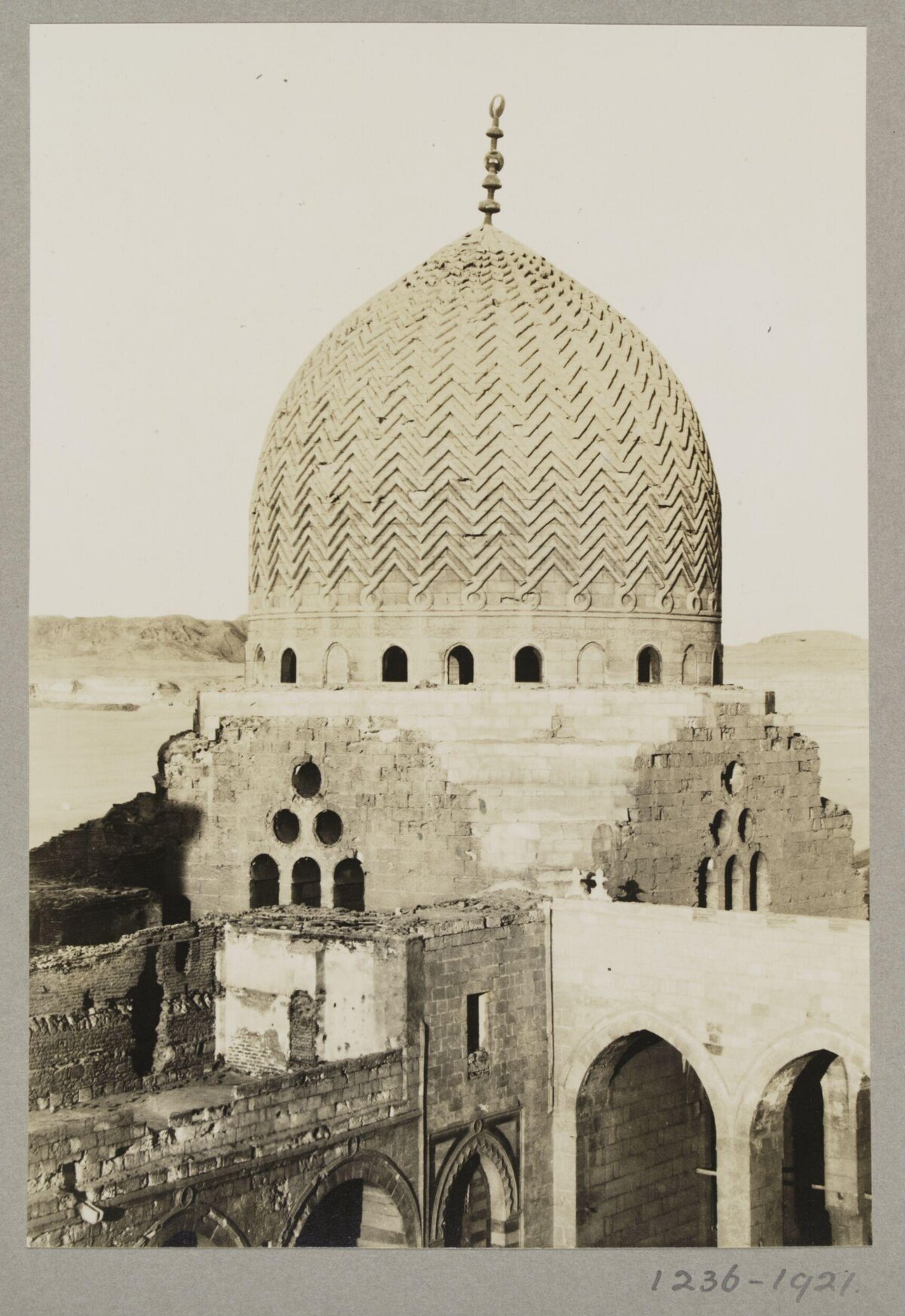 Vintage Photo of Historic Islamic Dome