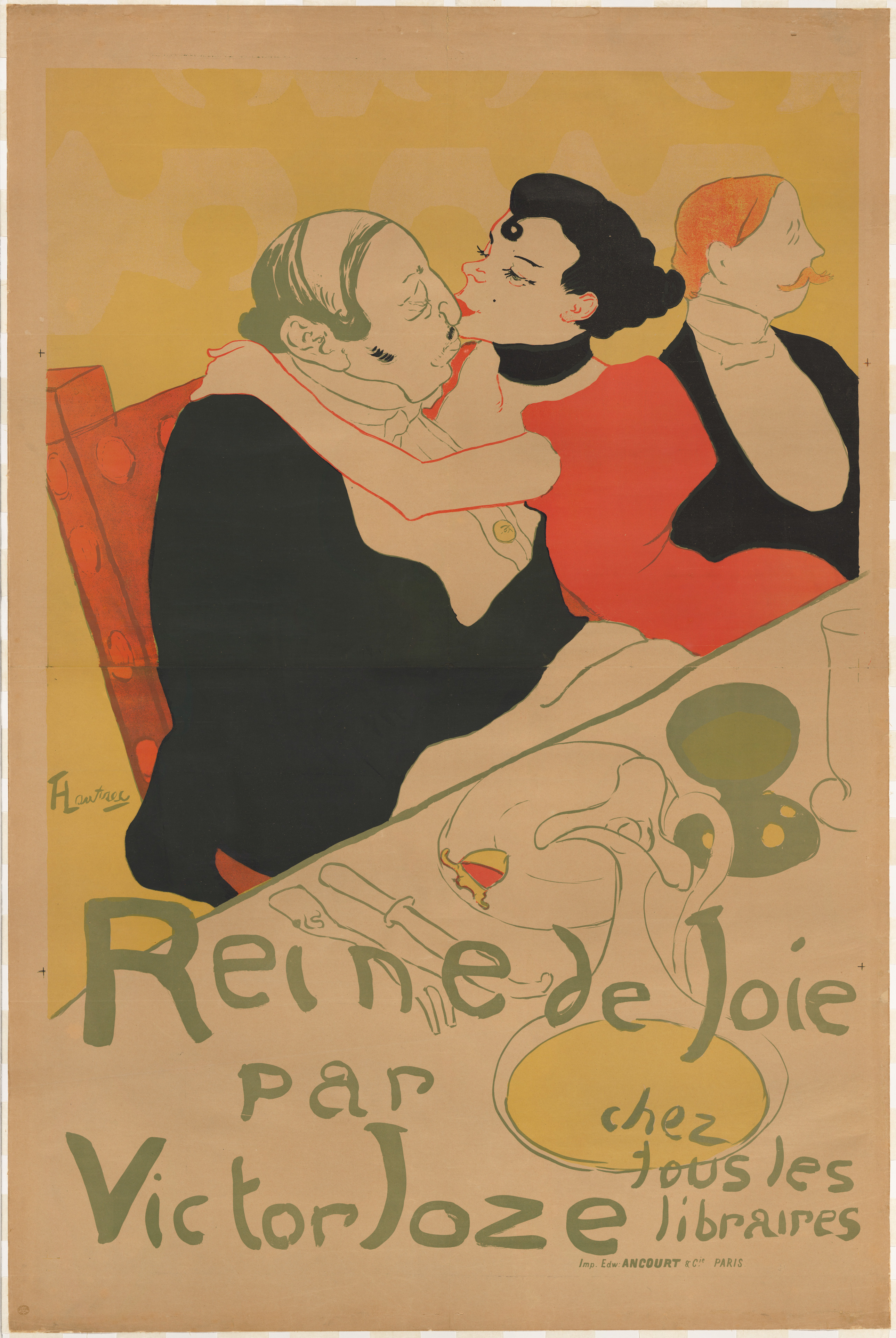 Reine de Joie Advertising Poster