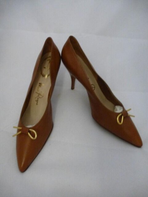 Brown Pointed Toe High Heels