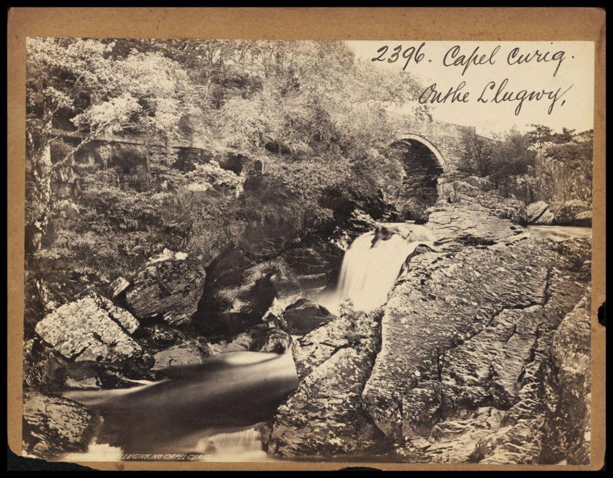 Capel Curig Llugwy River Waterfall