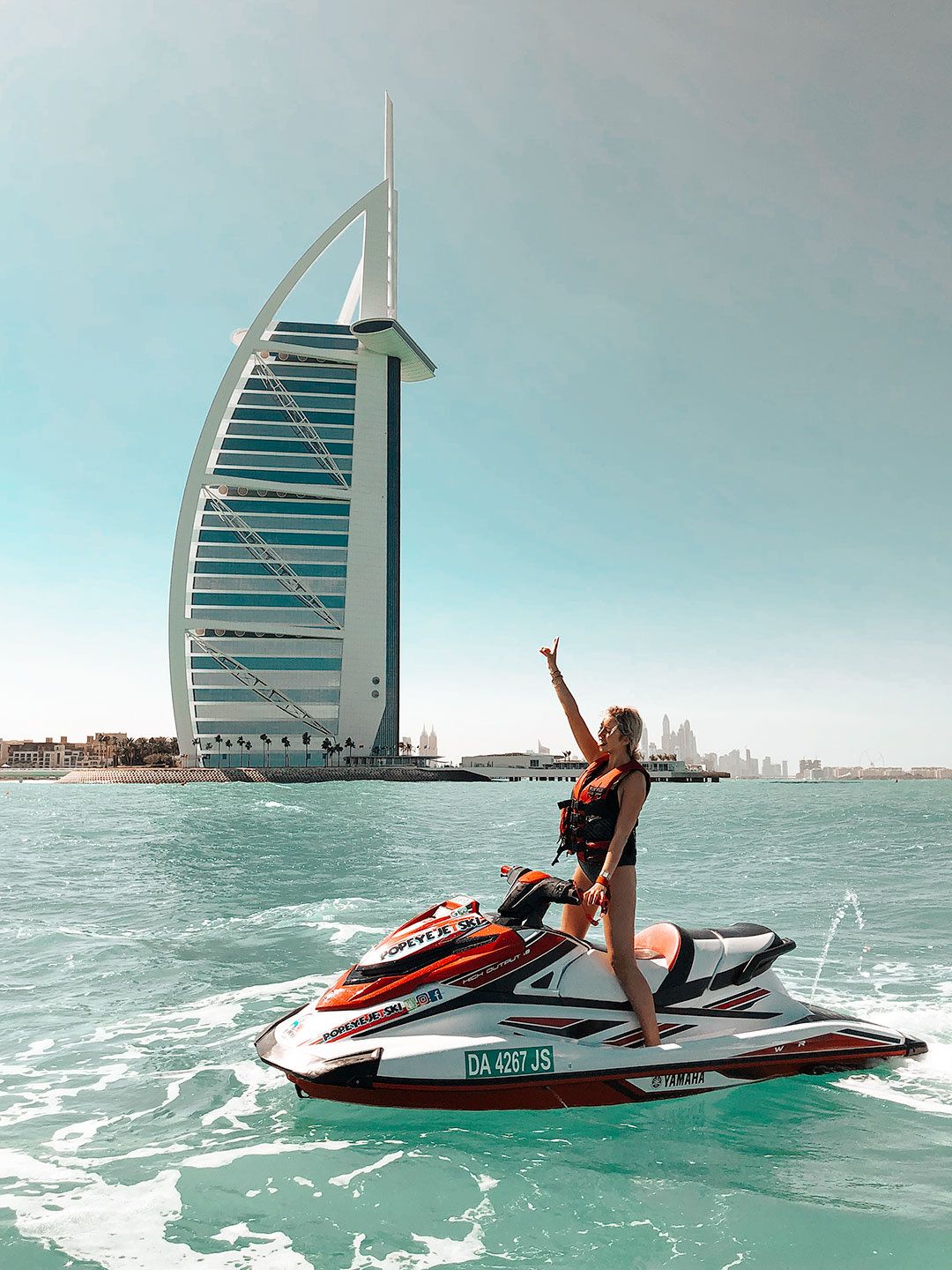 Jet Ski by Burj Al Arab Dubai