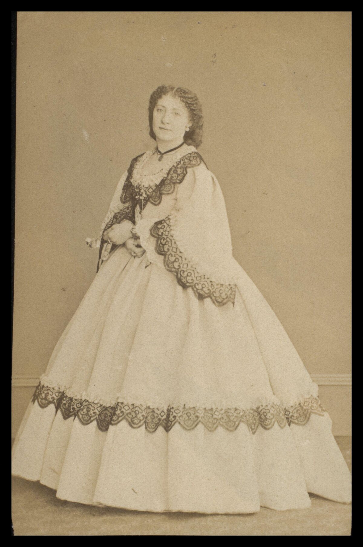 Vintage Portrait of 19th Century Woman