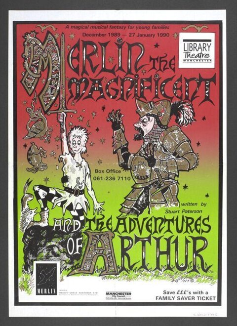 Merlin the Magnificent Theatre Poster