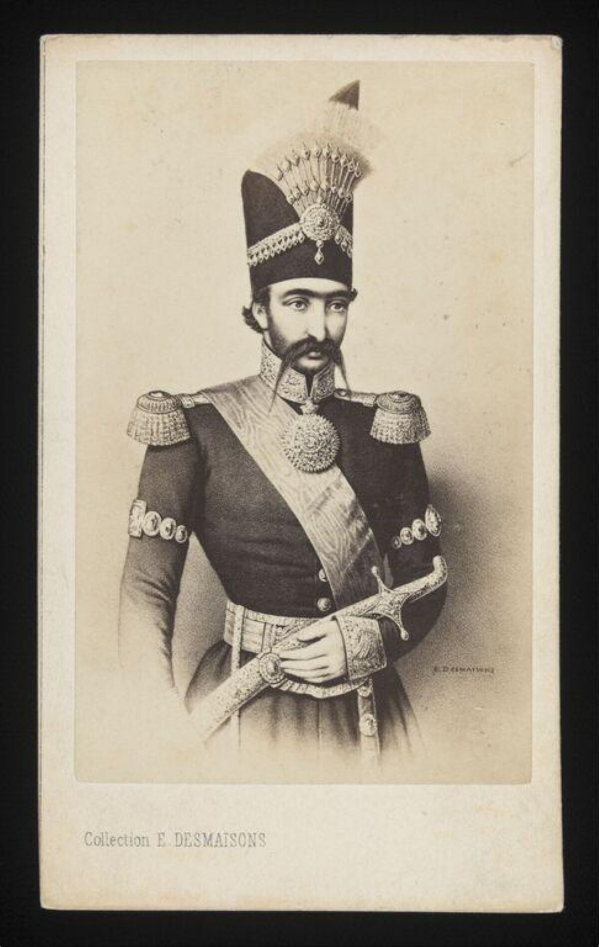 Portrait of 19th Century Ottoman Ruler