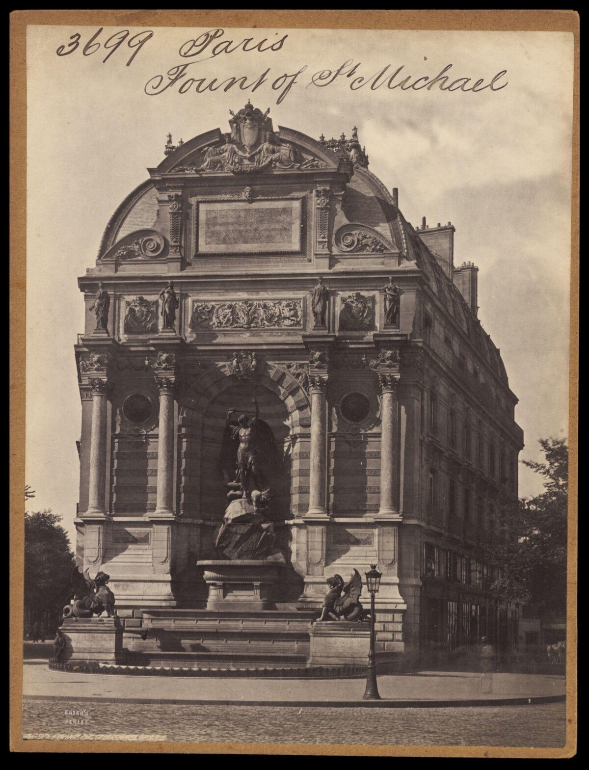 Paris Saint Michael Fountain