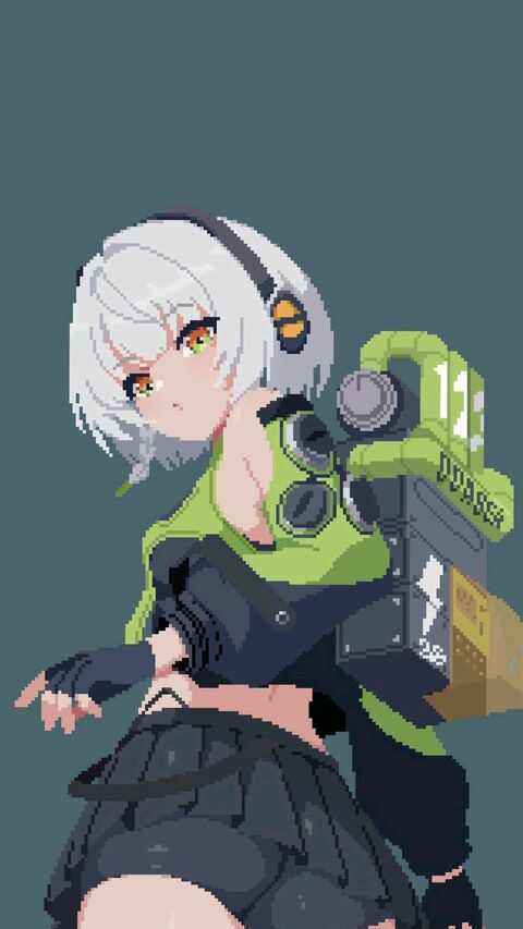 Pixel Art Anby Zenless Zone Zero