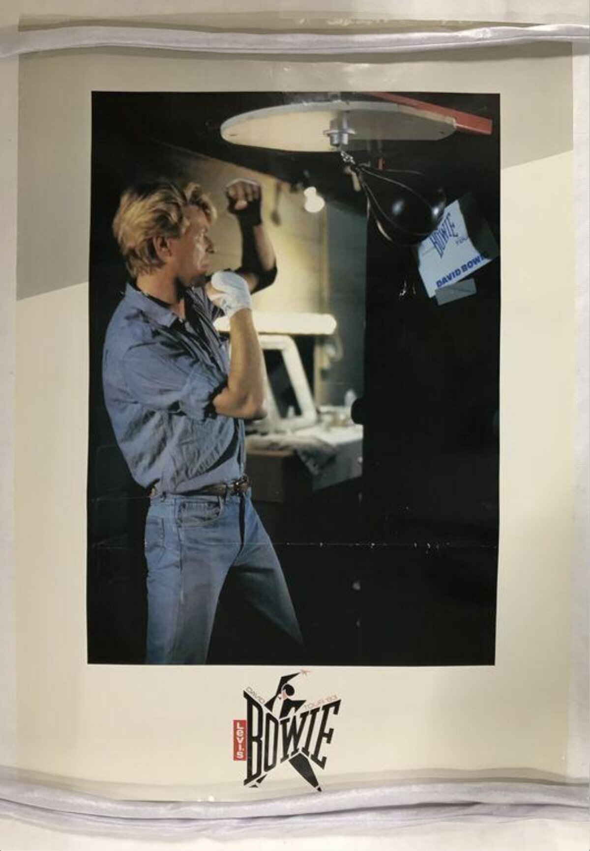 David Bowie Boxing In Dressing Room