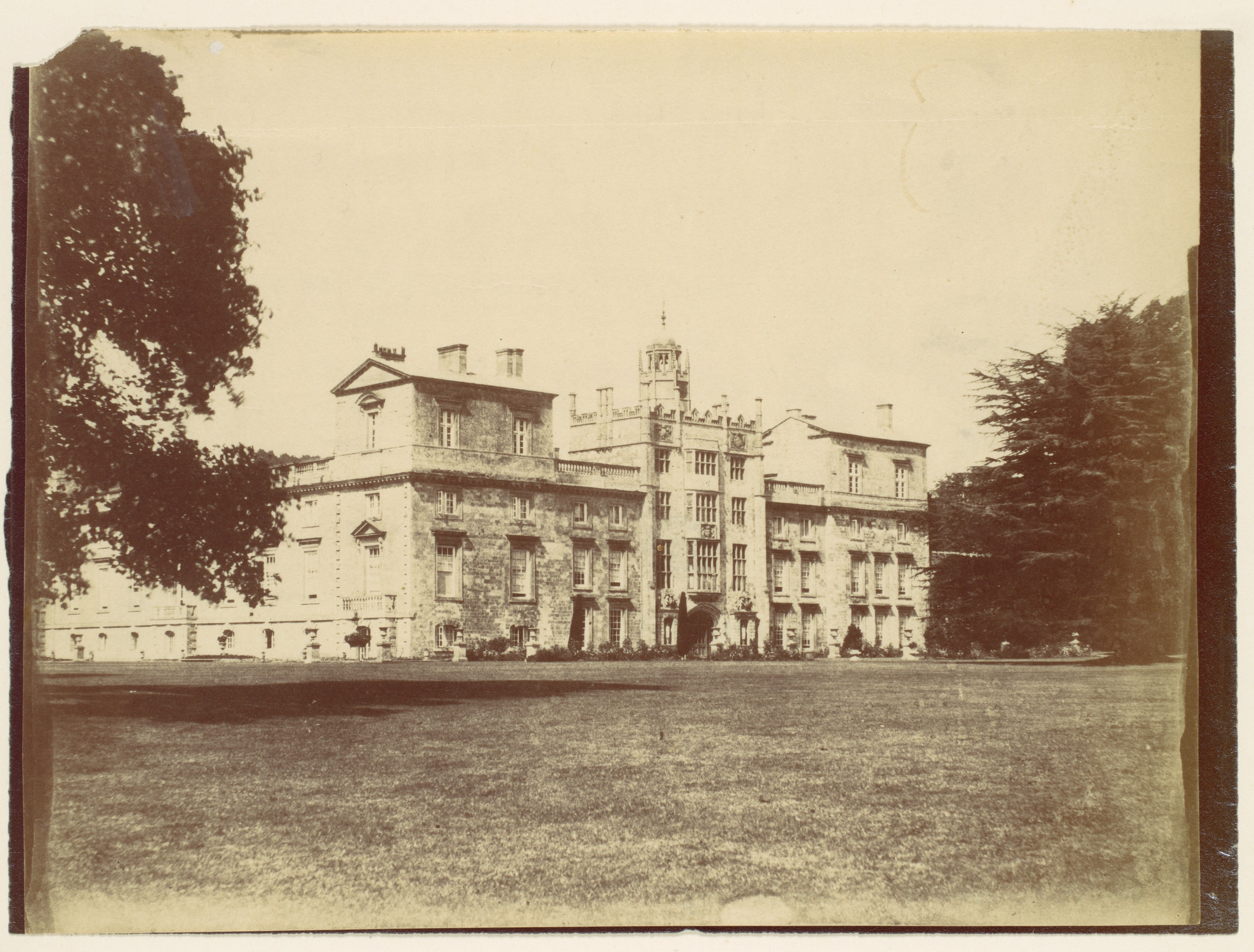 Vintage Photo of Historic Country Manor