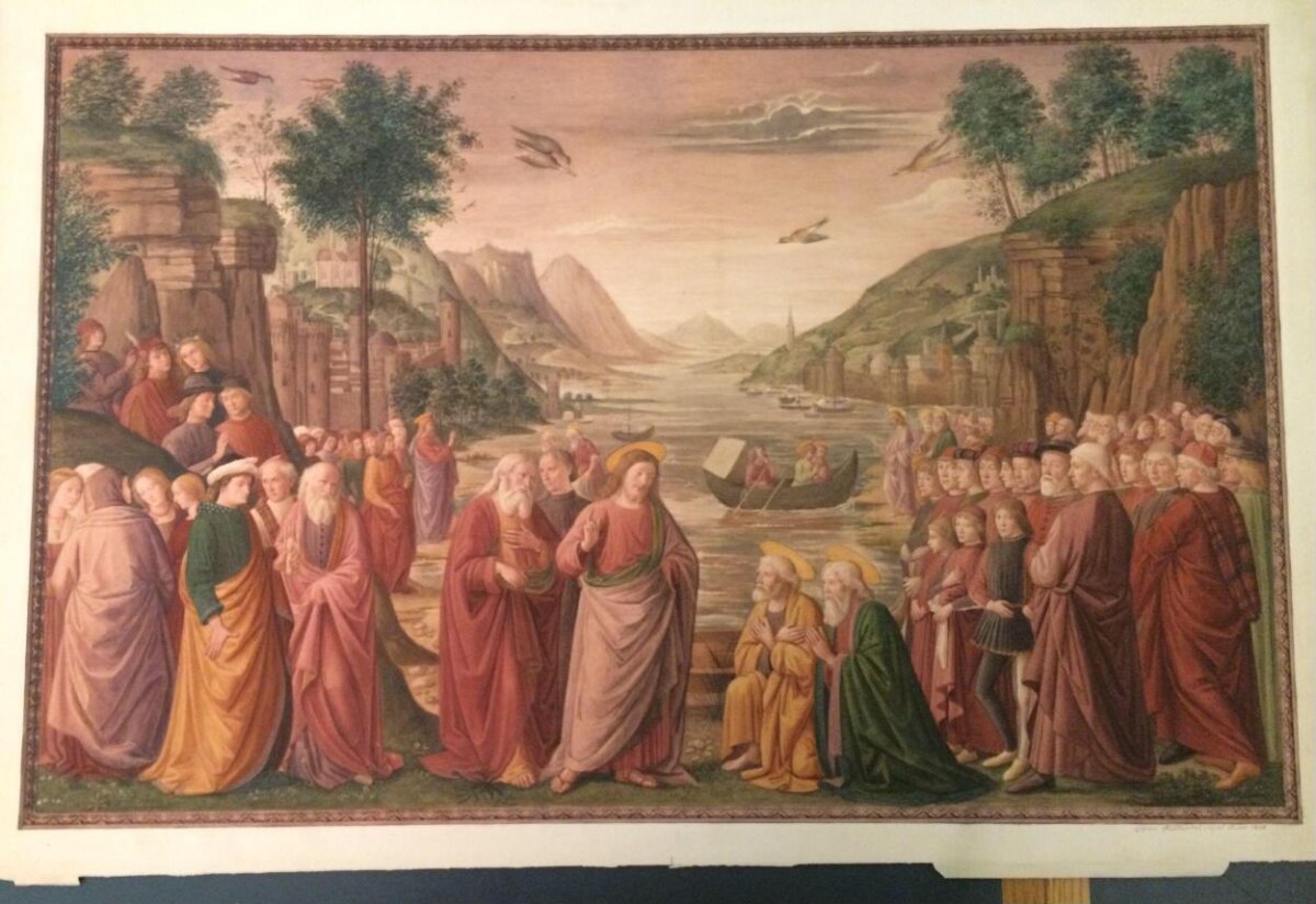 Calling of Christ's Disciples Painting