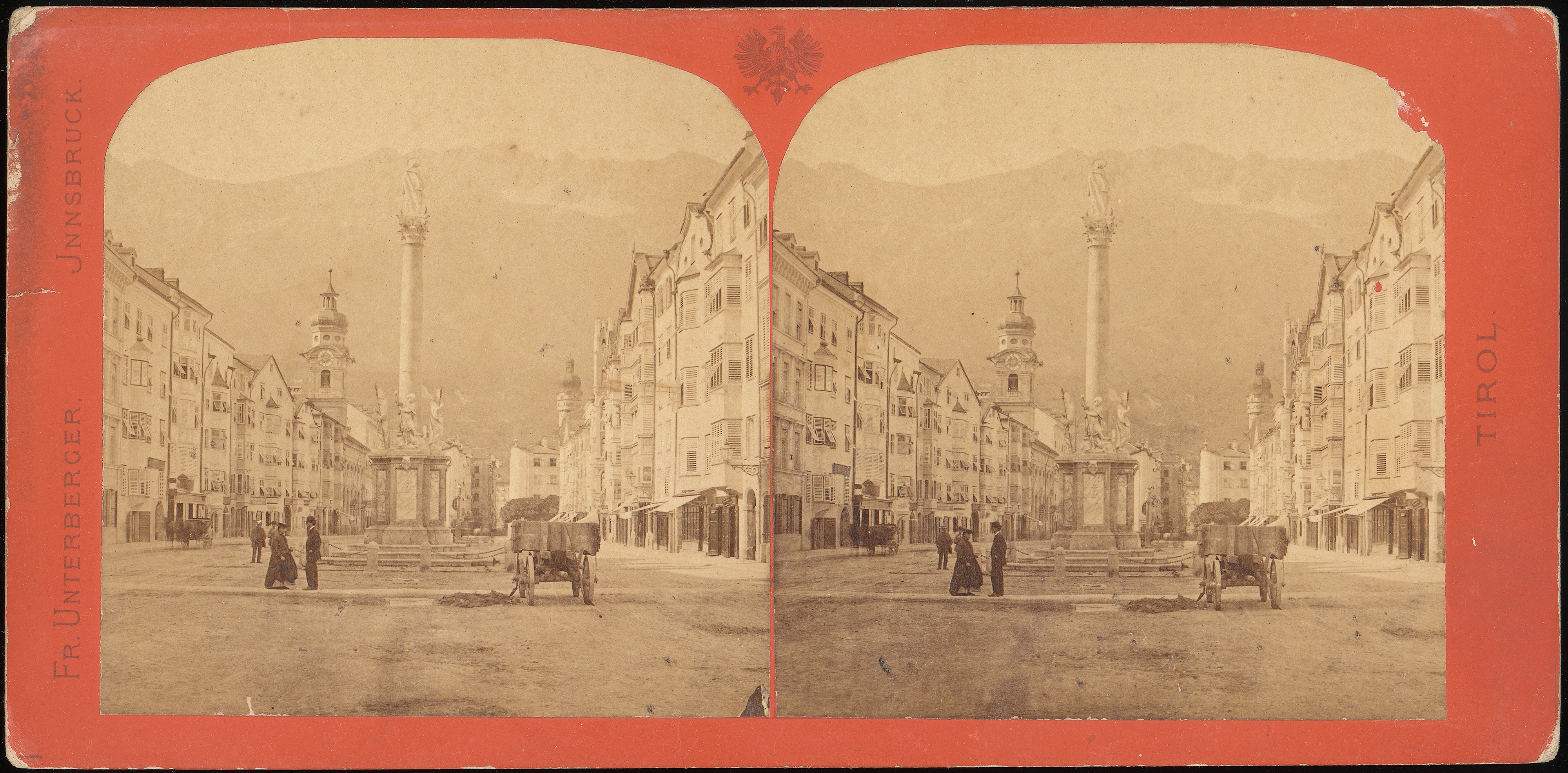 Innsbruck Town Square Historical View