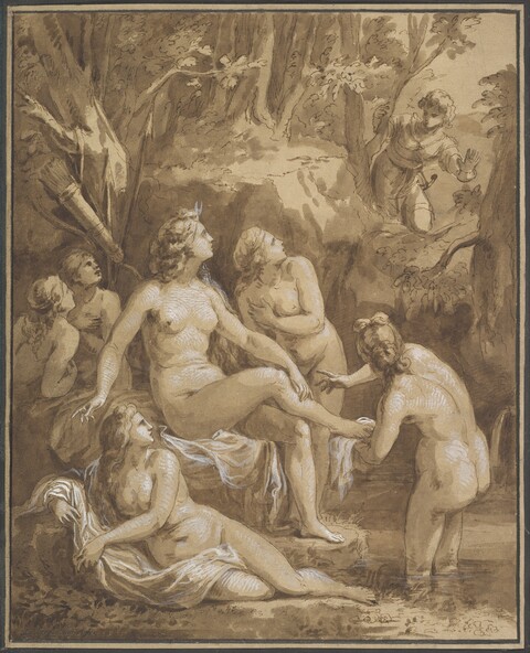 Diana Bathing Surprised by Actaeon