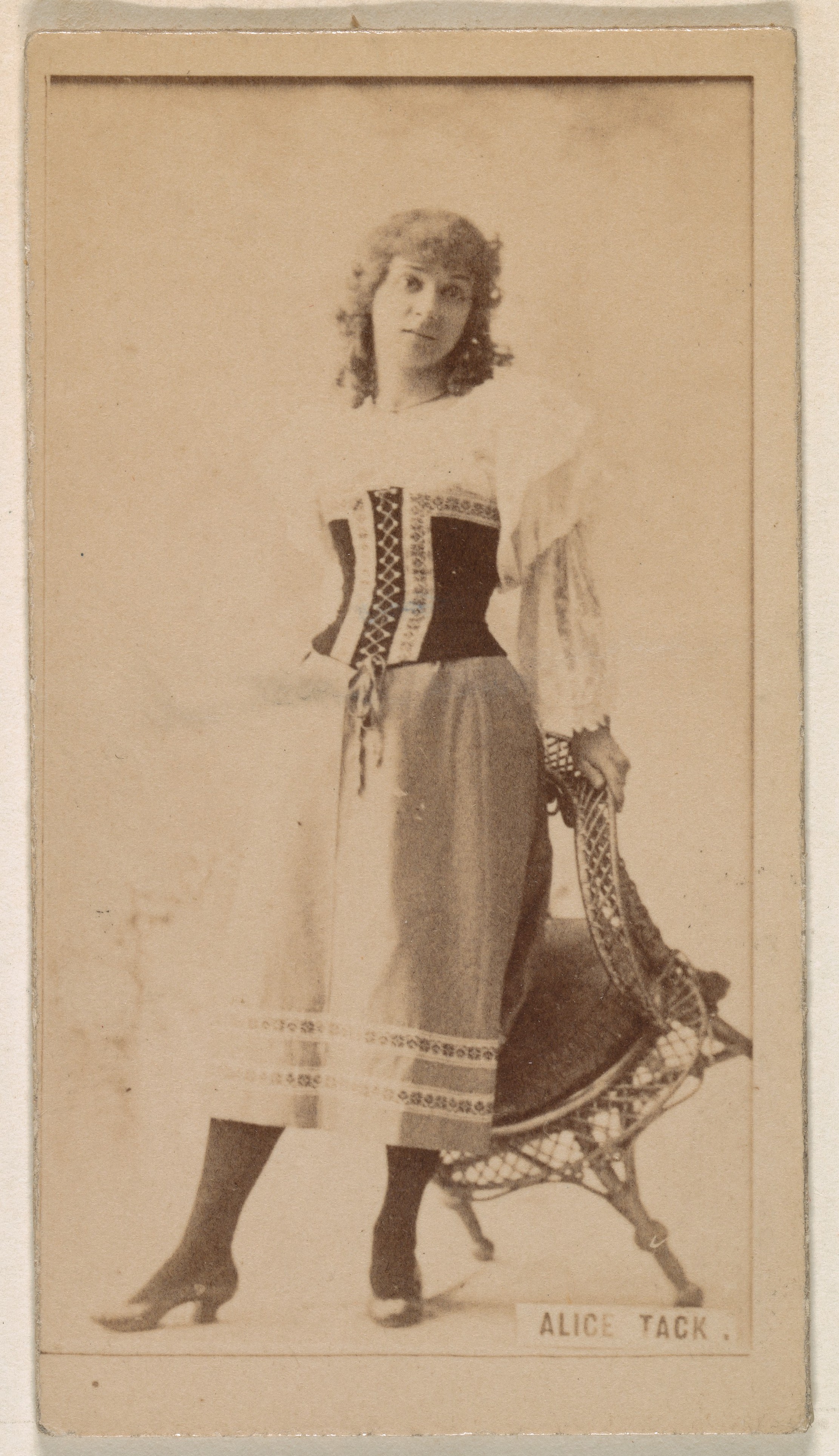 Vintage Portrait of Alice Tack