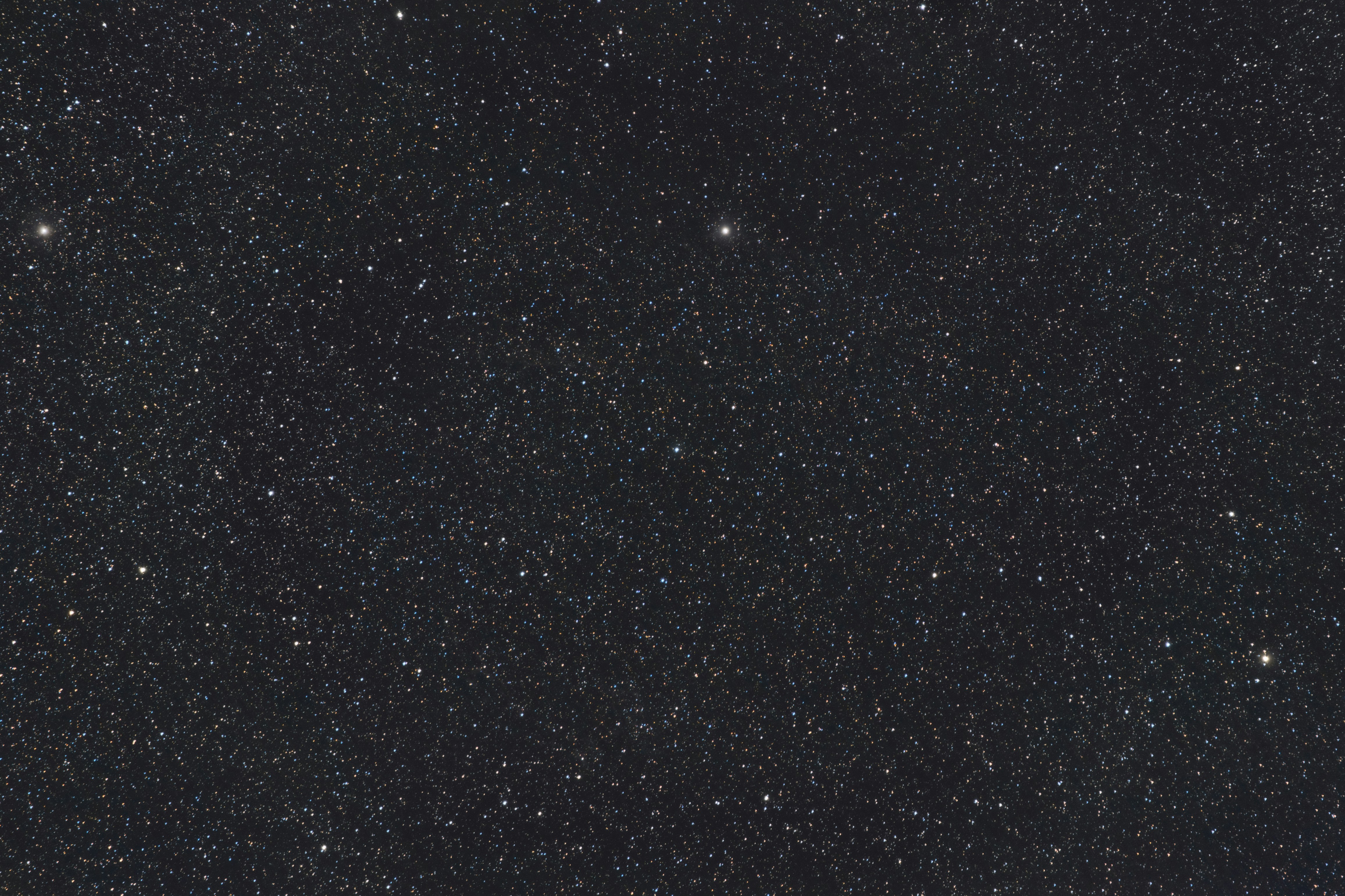 Dense Night Sky Star Field