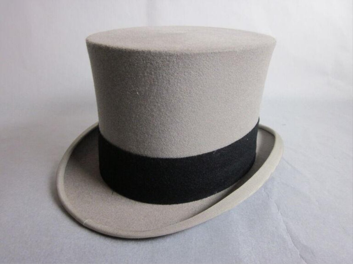 Light Gray Top Hat