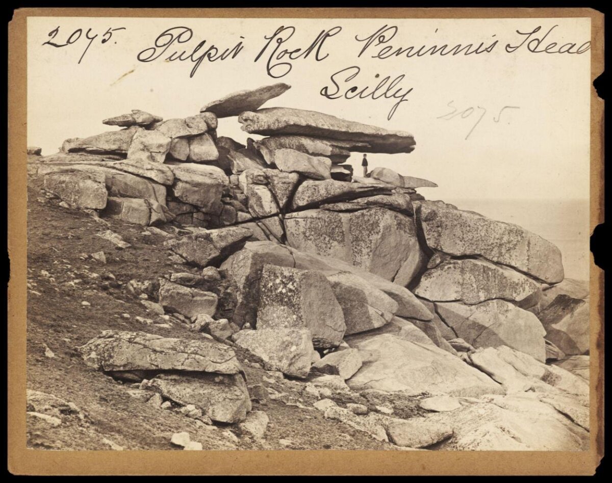 Pulpit Rock at Peninnis Head Scilly