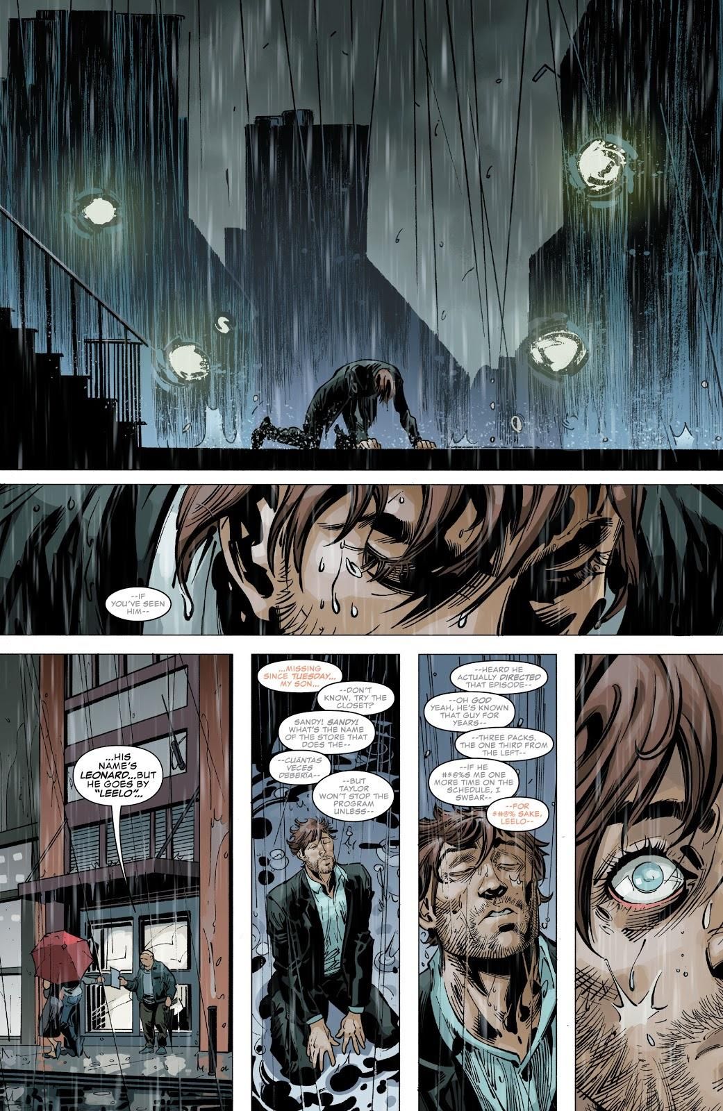 Rainy Day Missing Person Comic Page