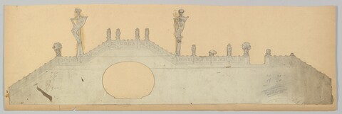 Ornate Bridge Architectural Sketch