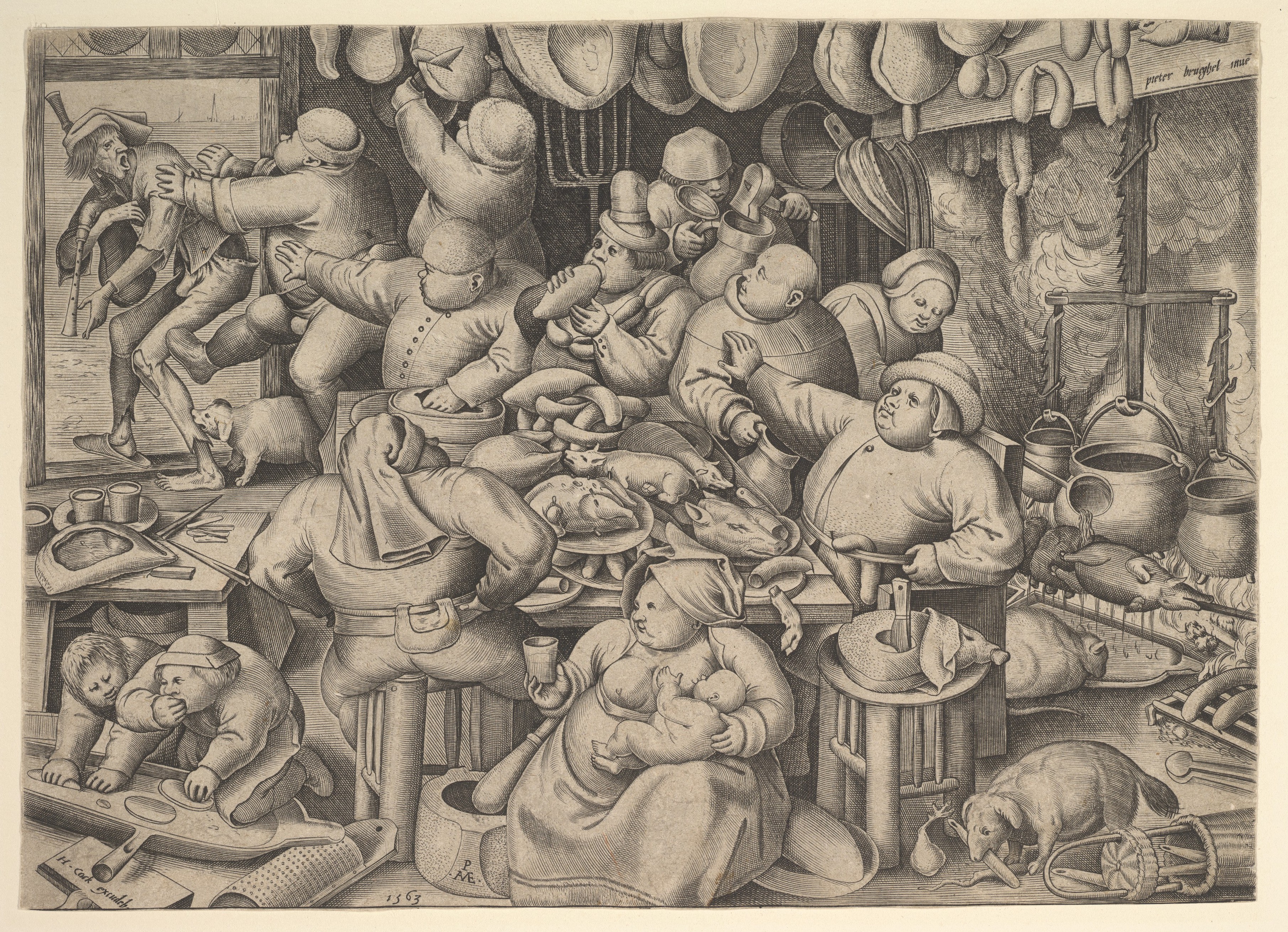 The Fat Kitchen by Bruegel