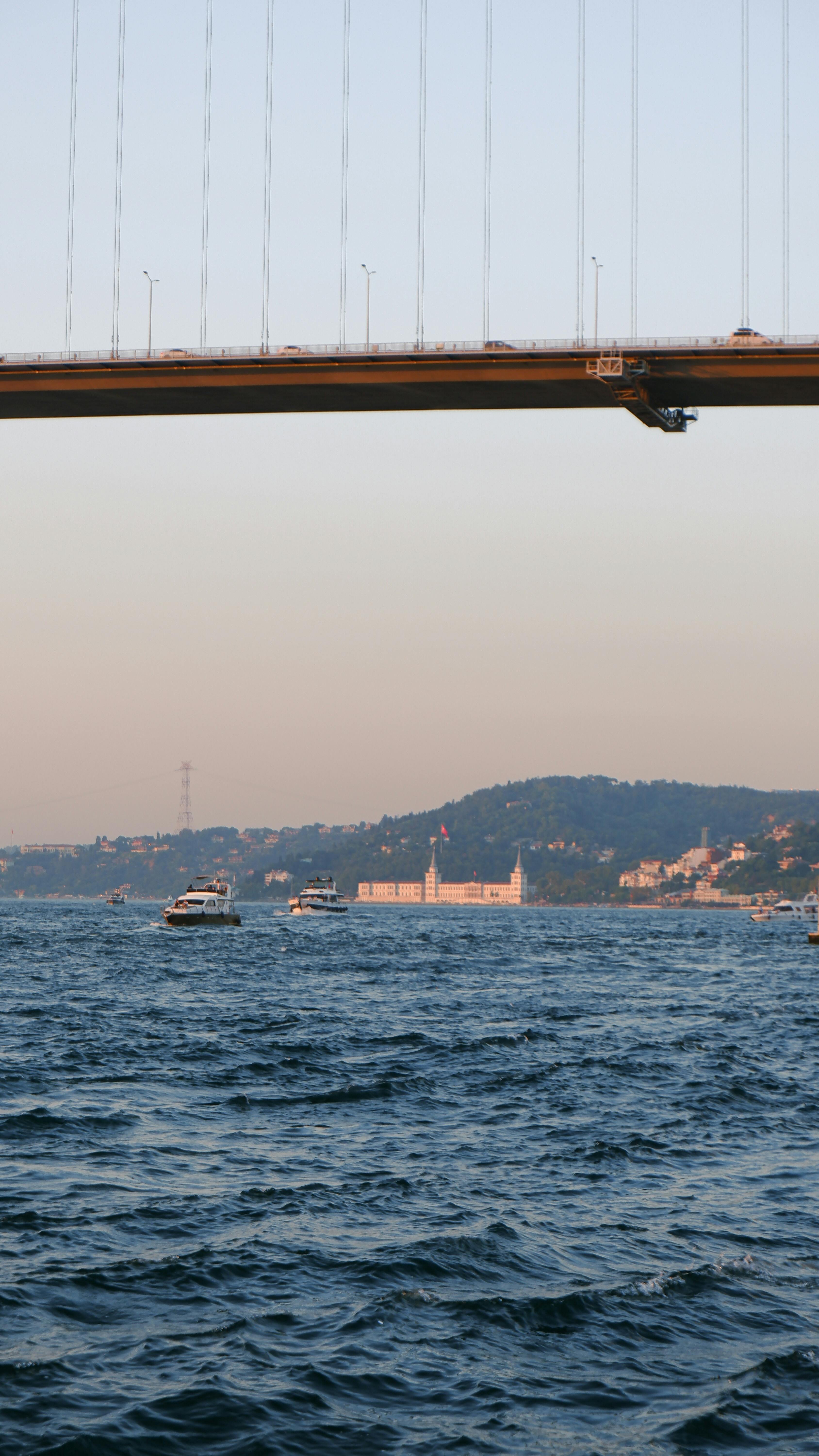 View Under Bosphorus Bridge