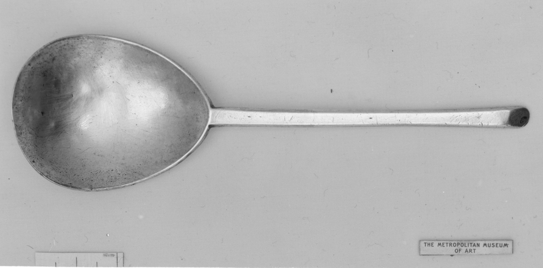 Antique Silver Serving Spoon