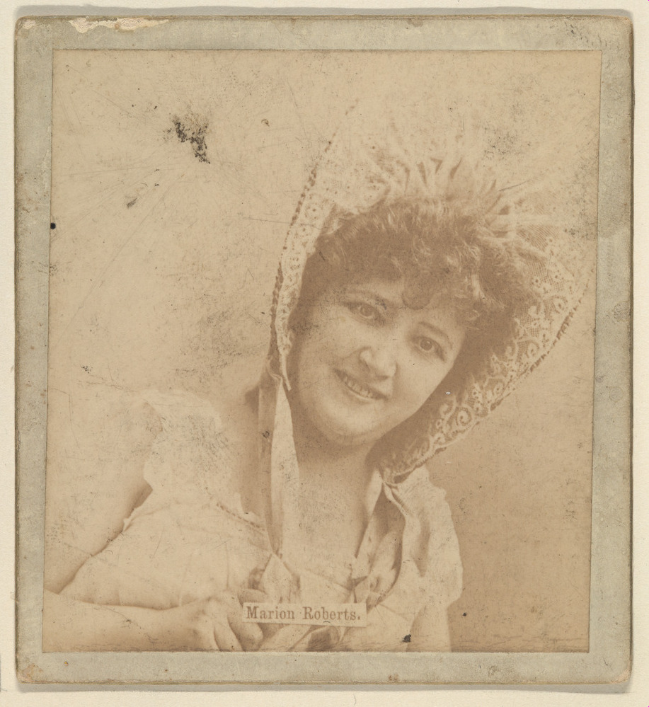 Vintage Portrait of Marion Roberts