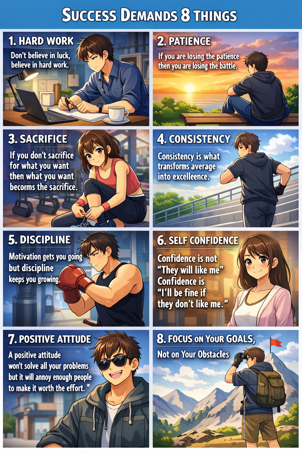 8 Things Required for Success