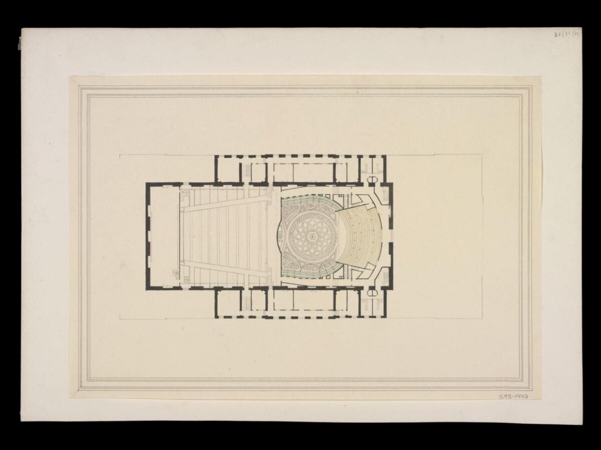 Auditorium Architectural Floor Plan