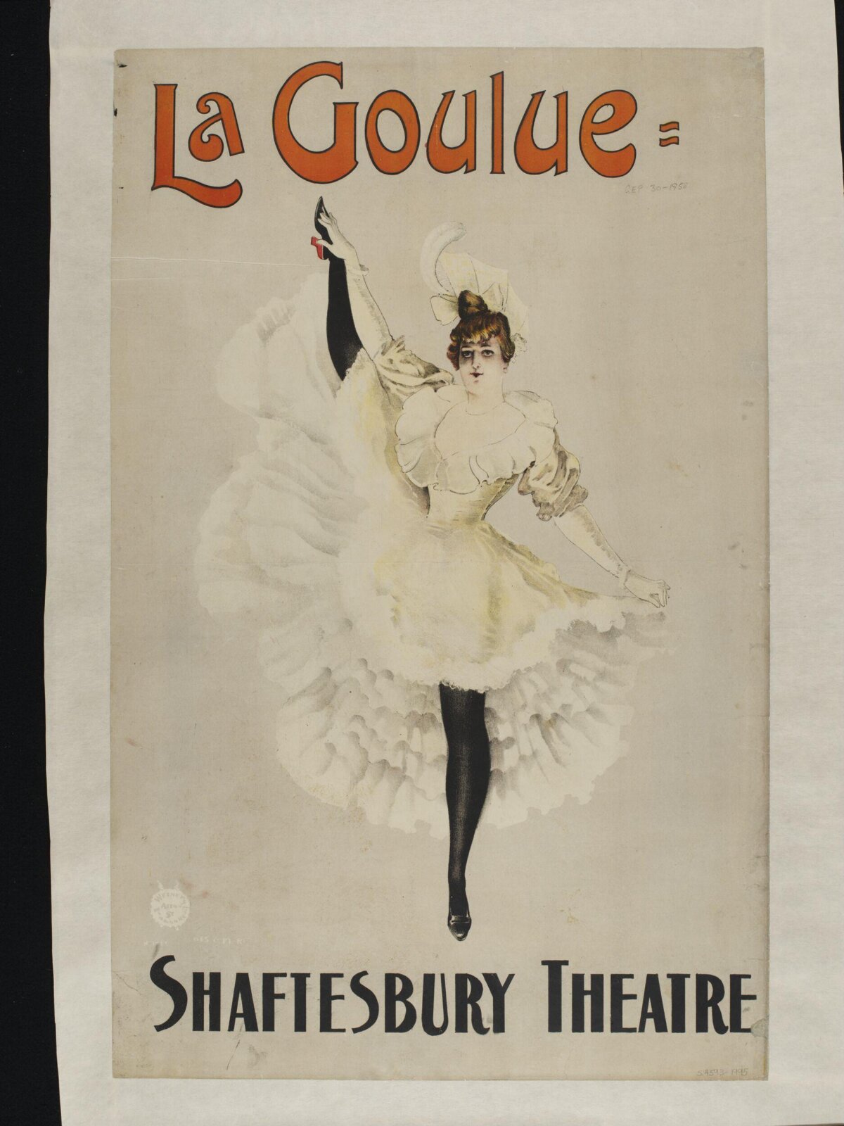 La Goulue Shaftesbury Theatre Poster