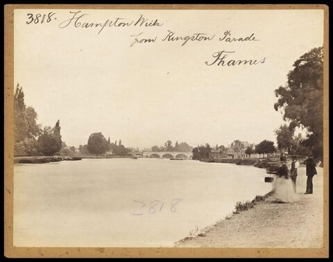 View of Thames at Hampton Wick